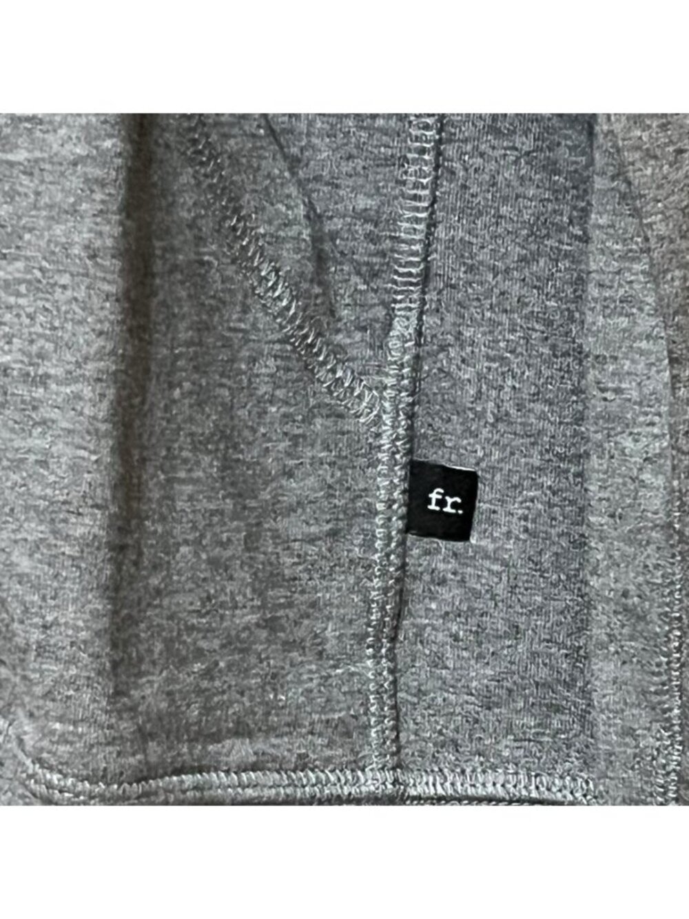 Foreign Rider Solace Hoodie Men’s M Gray French Terry Athleisure Streetwear NWT - Picture 5 of 9